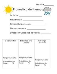 Find the most current, accurate and reliable weather forecasts and conditions with the weather network. Daily Weather Report Worksheets Teaching Resources Tpt