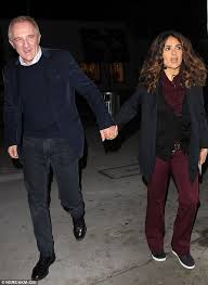 Francois henri pinault young, while still at the business school, founded a crm company with his fellow students. Salma Hayek Holds Hands With Husband Of Five Years Francois Henri Pinault After Date Daily Mail Online