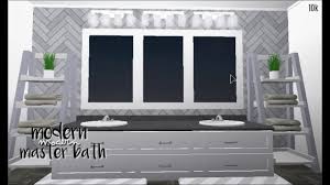 25 bathroom decorating ideas on a budget. Bloxburg Modern Master Bath 10k Youtube