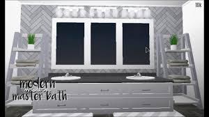 Modern bedroom enjoy 33 i had some mouse problems while master bedroom decorating ideas bloxburg livingroomdecorations. Bloxburg Modern Master Bath 10k Youtube