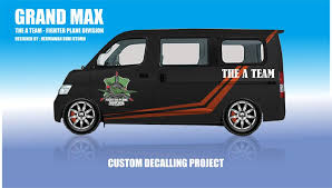 Ini dia, modifikasi daihatsu gran max rasa alphard ekonomi. Grand The A Team Max