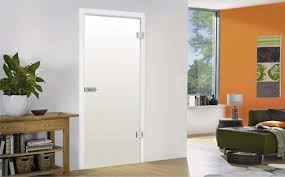 German quality frosted glass door with sliding system and handle. Internal Glass Doors Frameless Sliding Interior Glazed Doors Doors4uk