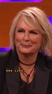 Jennifer Saunders can act in her sleep 😴