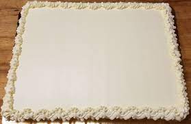 The recipe as is is a little bland and does not rise very much. New Glarus Bakery Custom 1 2 Sheet Cake New Glarus Bakery