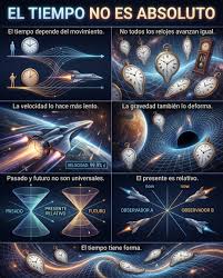 El reloj del universo no es único. Moverse y caer cambian el tiempo. La  realidad es más flexible de lo que crees. #fblifestyle