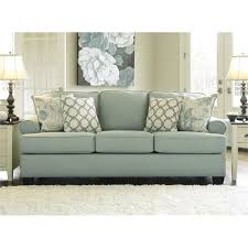 Lowest Price Online On All Ashley Daystar Fabric Sofa With Cushions In Seafoam 2820038 With Images Ashley Furniture Living Room Ashley Furniture Furniture
