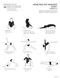 Iyengar Yoga Institute Of New York Home Practice Sequence