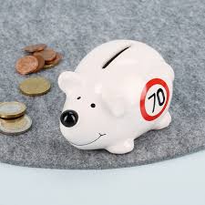 Kleine Spar Maus Zum 70 Geburtstag