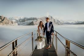Rob is so easy to work with and relaxed. This Breathtaking Swiss Alps Wedding Is Unbelievably Chic Junebug Weddings