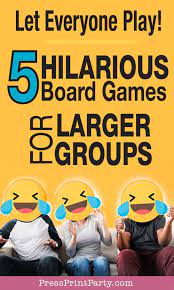 5 Best Board Games For Parties Large Groups Of 10 Or More Press Print Party Party Games Fun Board Games Fun Family Activities