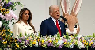 Trumps host White House Easter Egg Roll with corporate sponsorships - CBS  News