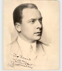 SIGNED 1927, Portrait of Actor PAT O'MALLEY circa 1920 Photo by M.I. Boris 