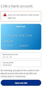 Mu43 bomm 0101 1234 5678 9101 000 mur. Add Bank Account From Uk Transferwise Not Work Ebay Suspended Paypal Limited Forums