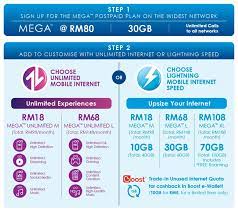 It's a bit hard to be fair enough on this. Celcom Mega Postpaid Plan With Unlimited Internet Calls
