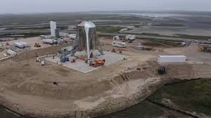 Spacex's international crew includes astronauts from the united states, japan. Live Drone View Of Hopper At Spacex Boca Chica Launch Pad Youtube