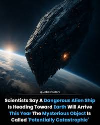 Claims have surfaced about a mysterious object in space being described as  a “potentially catastrophic alien ship” heading toward Earth. The  sensational reports suggest that astronomers have detected an unusual body  moving