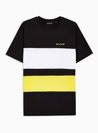 Black And Yellow T Shirt Mens Nicce Black And Yellow T Shirt Yellow T Shirt T Shirt Vest Guess Shirt