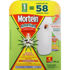 Anchor them in place, lock them, and label them. Mortein Naturgard Insect Control System Clicks