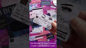 Enroll your pnc business debit card or credit card in visa savingsedge to get automatic discounts on qualifying business purchases. Plastic Credit Card Business Cards By Shaynamade Youtube