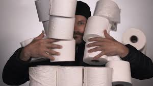 He has been known to sneak in the room and steal used tissue before we have a chance to throw it out! The Toilet Paper Thief Stock Video Footage Storyblocks