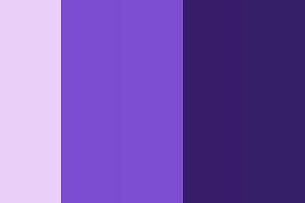 The order these pictures are in is the order i watched the anime, and they are my favorite character. Purple Anime Hair Color Palette