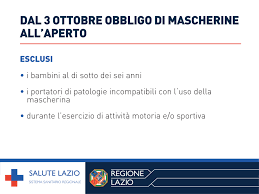 I materiali protettivi scarseggiano gli studiosi dell' accademia nazionale delle scienze leopoldina avevano già richiesto l'obbligo di indossare maschere in molti settori dello spazio pubblico. Comune Di Viterbo L Ordinanza Della Regione Lazio Dal 3 Ottobre Obbligo Di Mascherine All Aperto