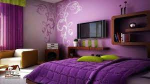 Decorating with purple color, room color schemes. Top 70 Photos Inspiration Purple Color Combination Bed Room Colour Combinations For Walls Youtube