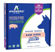 Maybe you would like to learn more about one of these? Answers Pet Food Pork Patties 4 Pounds Moe S Meats