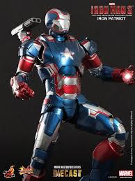 Iron Patriot By Hot Toys Diecast Movie Masterpiece Series Sixth Scale Figure Ironman Iron Man All Iron Man Suits Hot Toys Iron Man