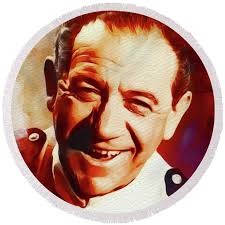 Sid James, Carry On Films Cast Wood Print by Esoterica Art Agency