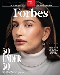 Hailey Bieber Covers The Forbes Magazine's 30 Under 30 Special Issue In A  Stunning White Fit, Here's A Peek