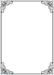 Ten frame templates may seem simple but they're actually very useful. Free Border Templates For Microsoft Word 289432 Png Images Pngio