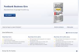 Geschaftskonto Postbank Business Giro Weil S Einfach Gunstiger Ist Post Bank Girokonto Unternehmensfuhrung