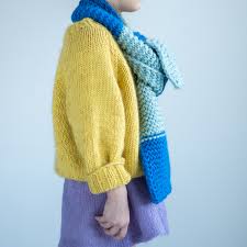 Striped scarf knit pattern crochet, carving, patterns. So Striped Scarf Beginners Knit Striped Scarf Knitting Kit By Hipknitshop