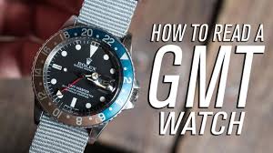 Current greenwich mean time (gmt). How To Read A Gmt Watch Youtube