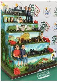 Un Compleanno Speciale Per I 25 Anni Di Ecoross Una Torta Che Rappresenta Tutti Gli Sforzi E I Sacrifici Di Un Impresa Compleanno Speciale Torte Compleanno