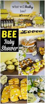 Bumble bee party ideas | parties 365. Bees Baby Shower What Will Baby Bee Catch My Party Bee Baby Shower Unisex Baby Shower Bumble Bee Baby Shower