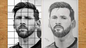 How To Draw Lionel Messi Grid Method Drawing Messi Step By Step Youtube Stock photo and image portfolio by kgbobo | shutterstock. how to draw lionel messi grid method drawing messi step by step