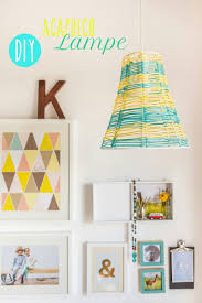 Diy Anleitung Fur Eine Lampe Aus Wascheleine Im Acapulco Chair Look Leelahloves De Acapulco Wascheleine Lampe