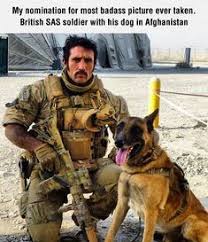 Badass Picture Of A Soldier And His Dog Military Working Dogs Military Dogs War Dogs