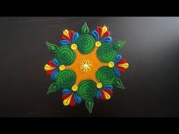 Beautiful Designs Of Rangoli For Diwali Diwali Special Rangoli Easy Diwali Rangoli Design 2019 Youtu Rangoli Designs Easy Diwali Rangoli Diwali Rangoli