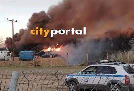 Άμεσα στο σημείο έσπευσαν 15 άνδρες της πυροσβεστικής με πέντε οχήματα, όμως ήταν. Megalh Fwtia Sth Dytikh 8essalonikh Binteo Cityportal Gr