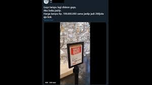 Harga tiket kebon jeruk aik bukak ntb. Geger Lampu Hias Ratusan Juta Publik Sudah Diskon Tetap Enggak Mampu Beli