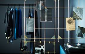 Aesthetic contemporary hanging room dividers crafted of wooden materials finished in grey. 5 Room Divider Ideas For Any Room Uae Ikea