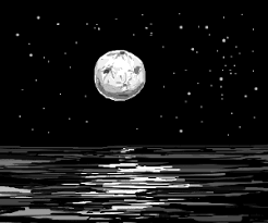 Find the perfect moon reflection water stock photos and editorial news pictures from getty images. Moon Reflecting On Water Reflection Drawing Water Drawing Moon