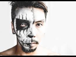 male skull makeup you