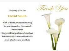 Funeral cards can be used for a variety of reasons related to or relevant to a funeral service. 95 Report Free Funeral Thank You Card Templates Microsoft Word With Stunning Design For Free Funeral Thank You Card Templates Microsoft Word Cards Design Templates