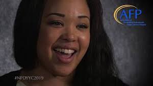 2019 #NPDYYC AFP Calgary and Area Chapter Outstanding New Fundraising  Professional Cicely Patrick