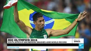 Maybe you would like to learn more about one of these? Rio 2016 South Africa S Star Wayde Van Niekerk Smashes 400m World Record France 24