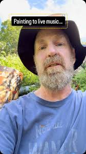 Painting to live music!!